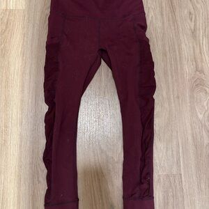 Fabletics Maroon Leggings